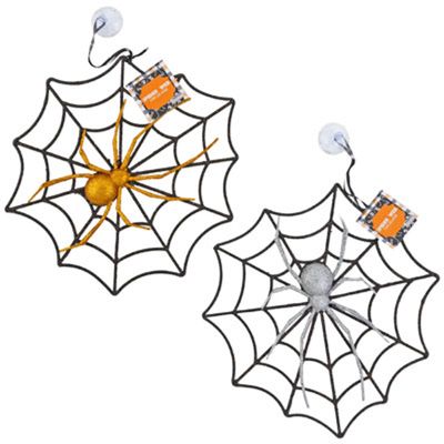 Glitter Web Hanging Décor