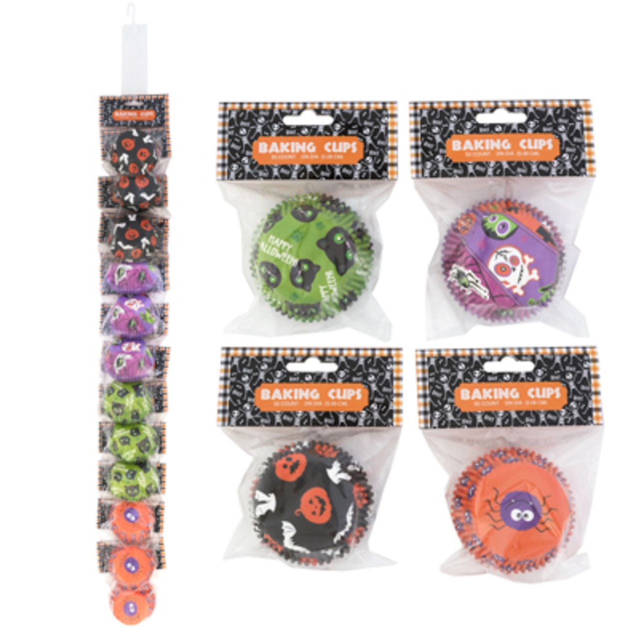 Halloween Baking Cups 50ct