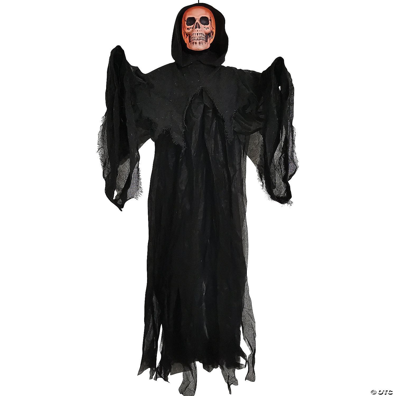 Realistic Skull Light-Up Reaper Gray 4&#39;
