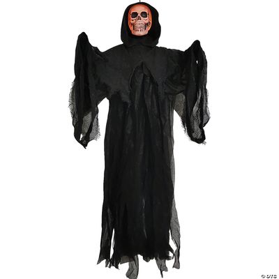 Realistic Skull Light-Up Reaper Gray 4&#39;