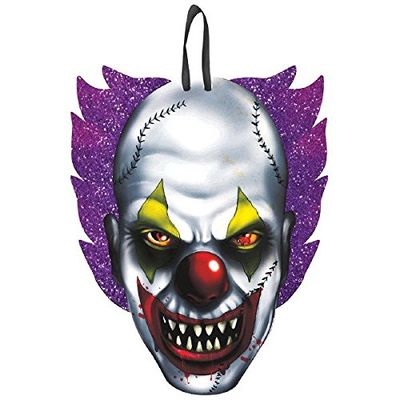 Clown Sign w/Glitter