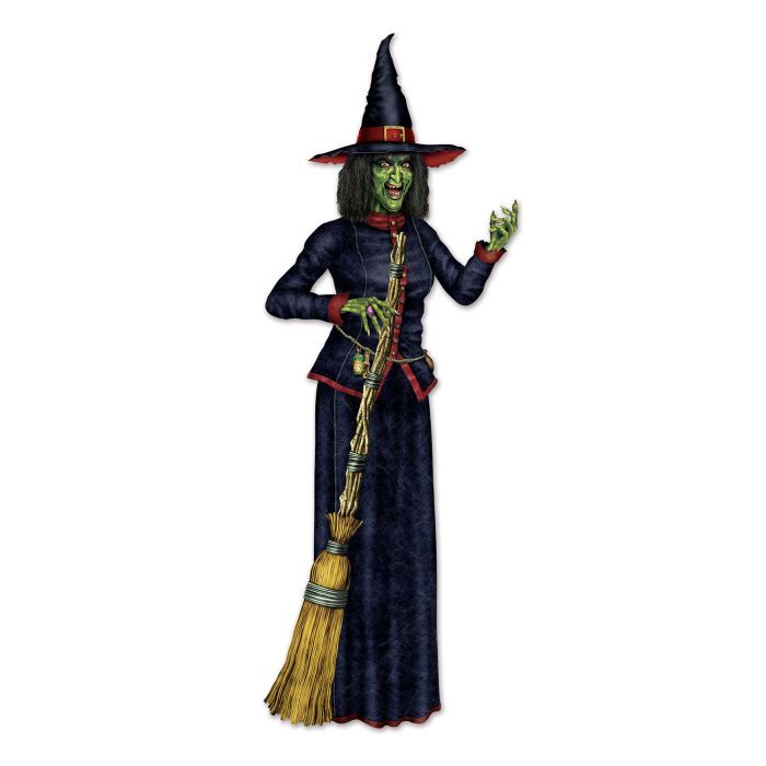 Jointed Witch Cutout 6&#39;