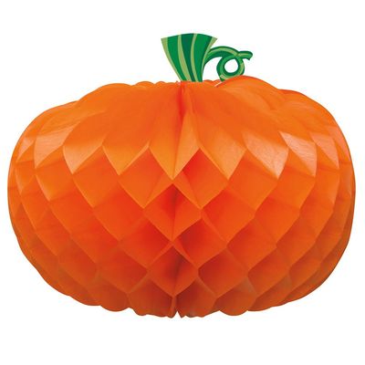 Pumpkin Shaped Honeycomb 10 3/4&quot;