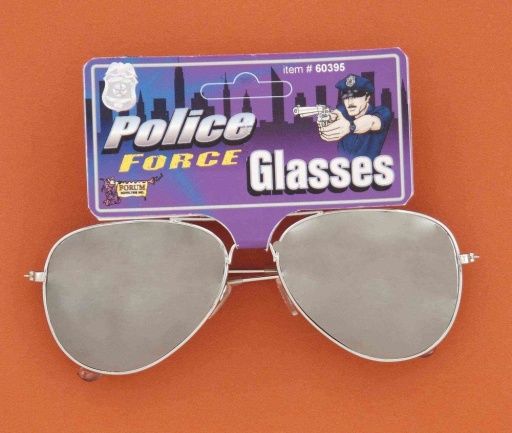 Police Mirrored Glasses