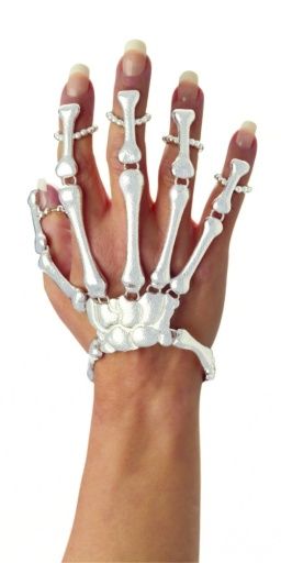 Skeleton Hand Bracelet-Bone