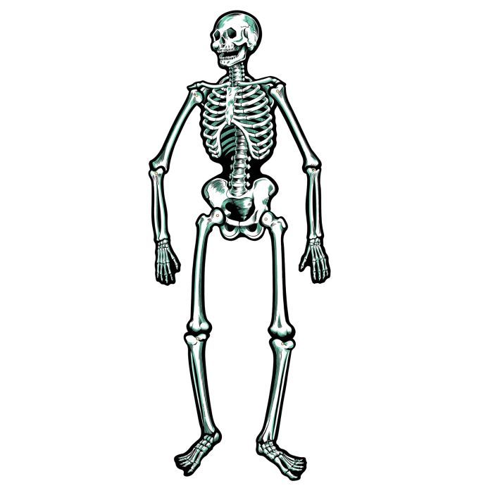Jointed Skeleton Cutout