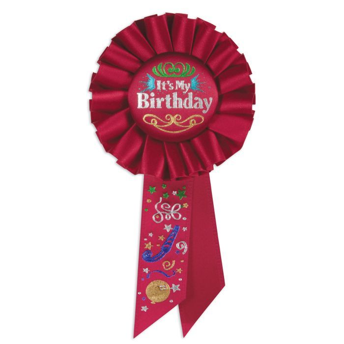 Happy Birthday - Rosette Award