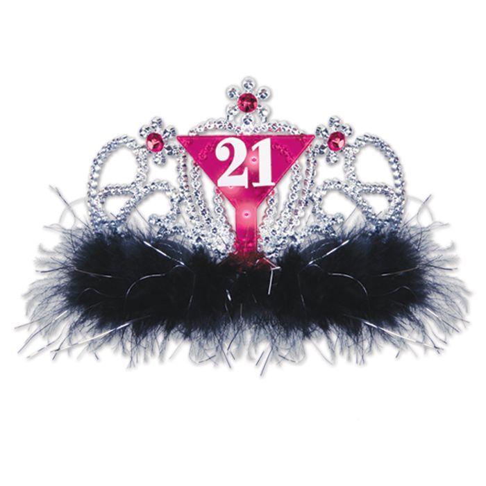 Light-Up &quot;21&quot; Tiara
