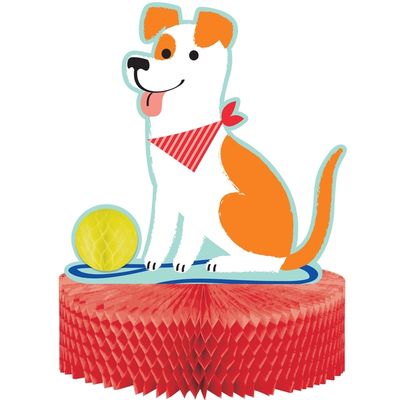 Dog Party Honeycomb Centerpiece