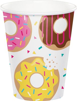 Donut Time 9oz Cups 8ct