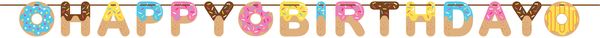 Donut Time Ribbon Banner