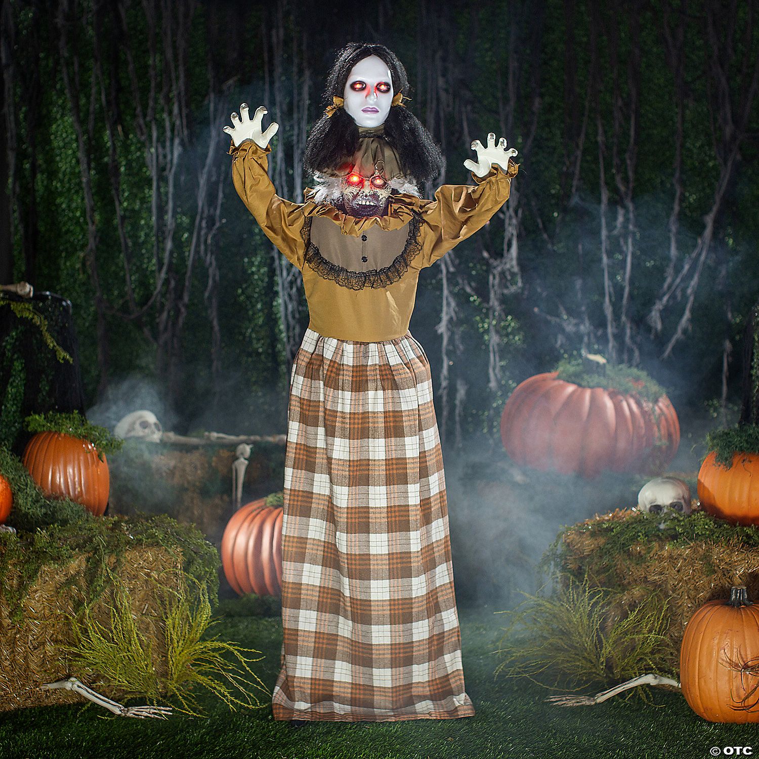 Standing Pop-Up Creepy Woman