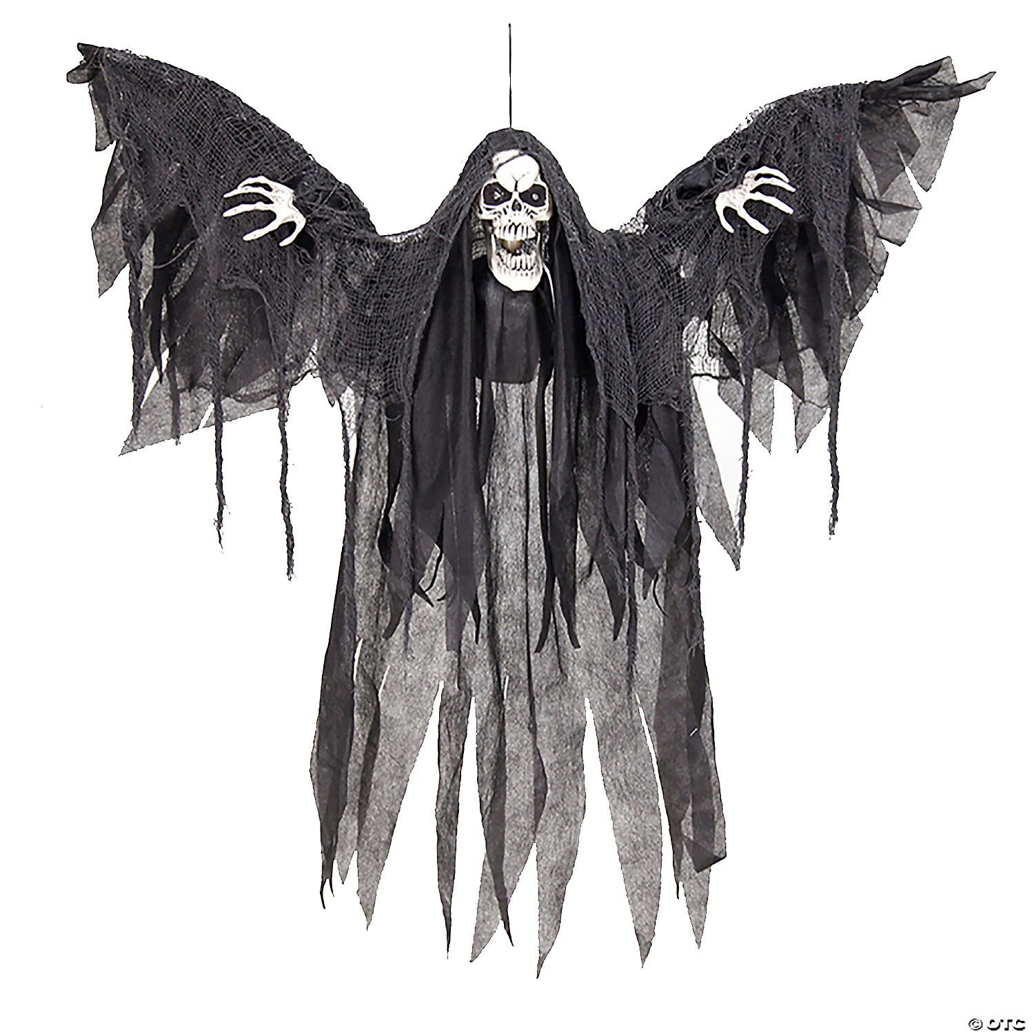 Hanging Animated Reaper w/ Wings 3ft
