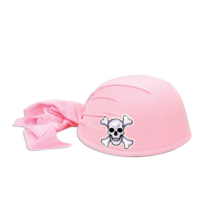 Pirate Scarf Hat - Pink