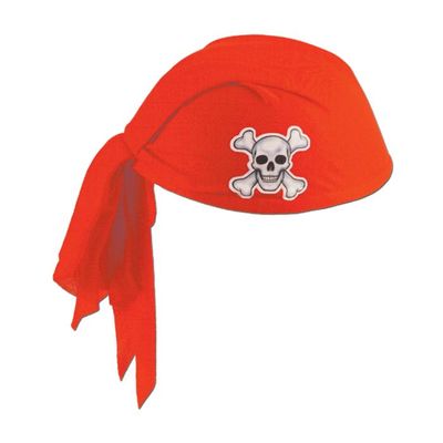 Pirate Scarf Hat - Red
