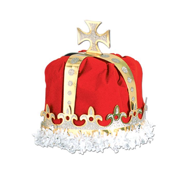 Royal King&#39;s Crown - Red