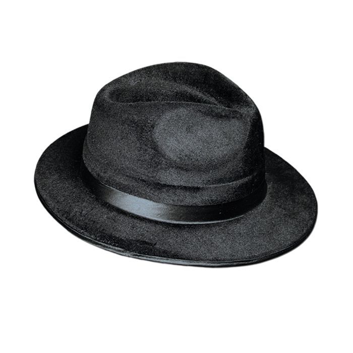 Vel-Felt Fedora Black