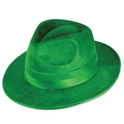 Vel-Felt Fedora Green