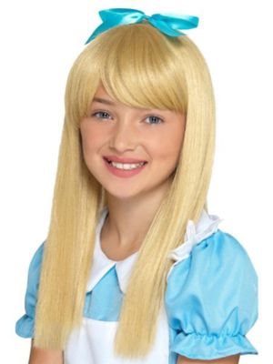 Wonderland Princess Wig - Child Blonde