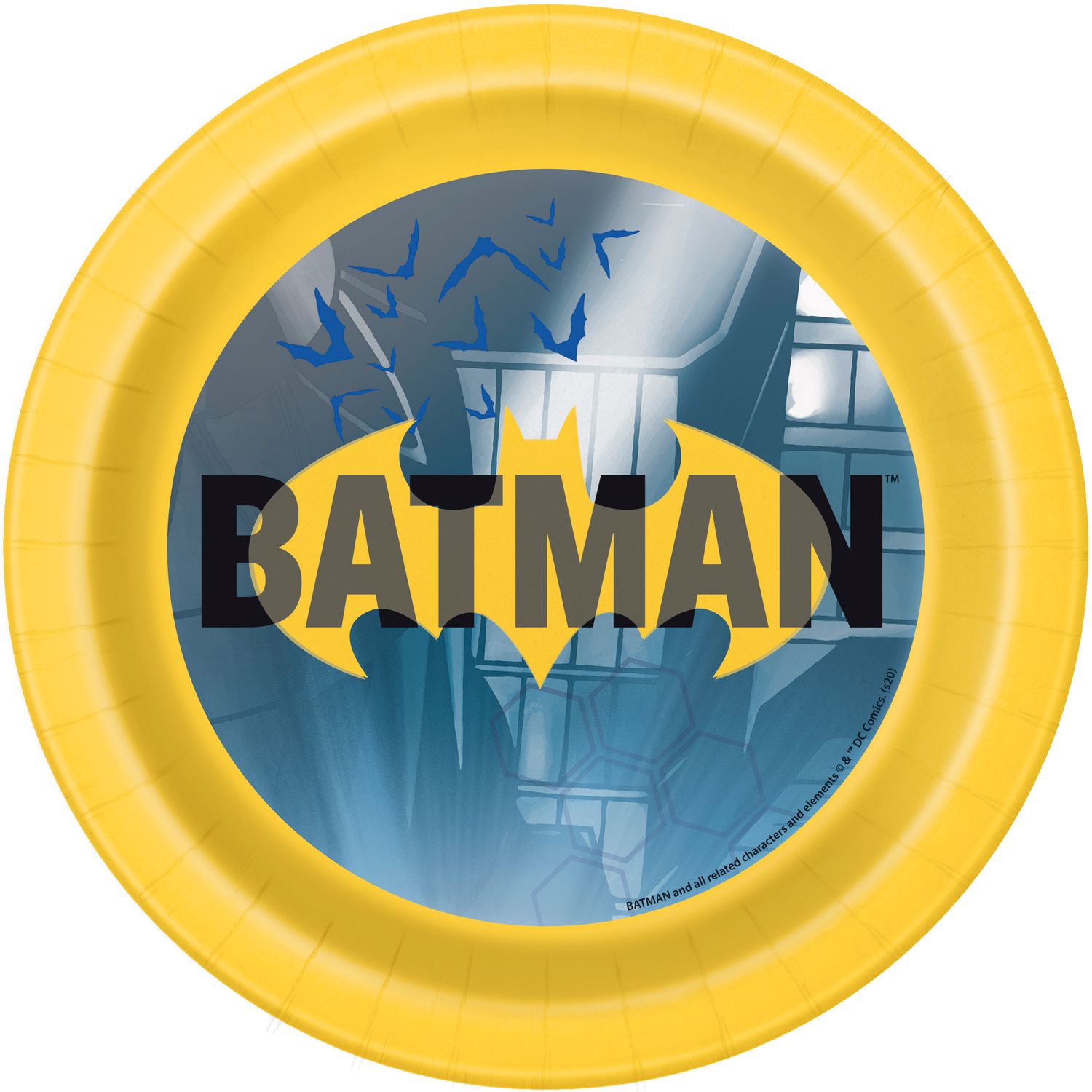 Batman - 7&quot; Plates 8ct