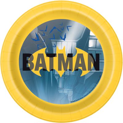 Batman - 7&quot; Plates 8ct