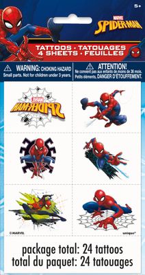 Spider-Man - Tattoos 24ct