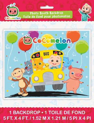 Cocomelon - Photo Backdrop 60&quot;X48&quot;