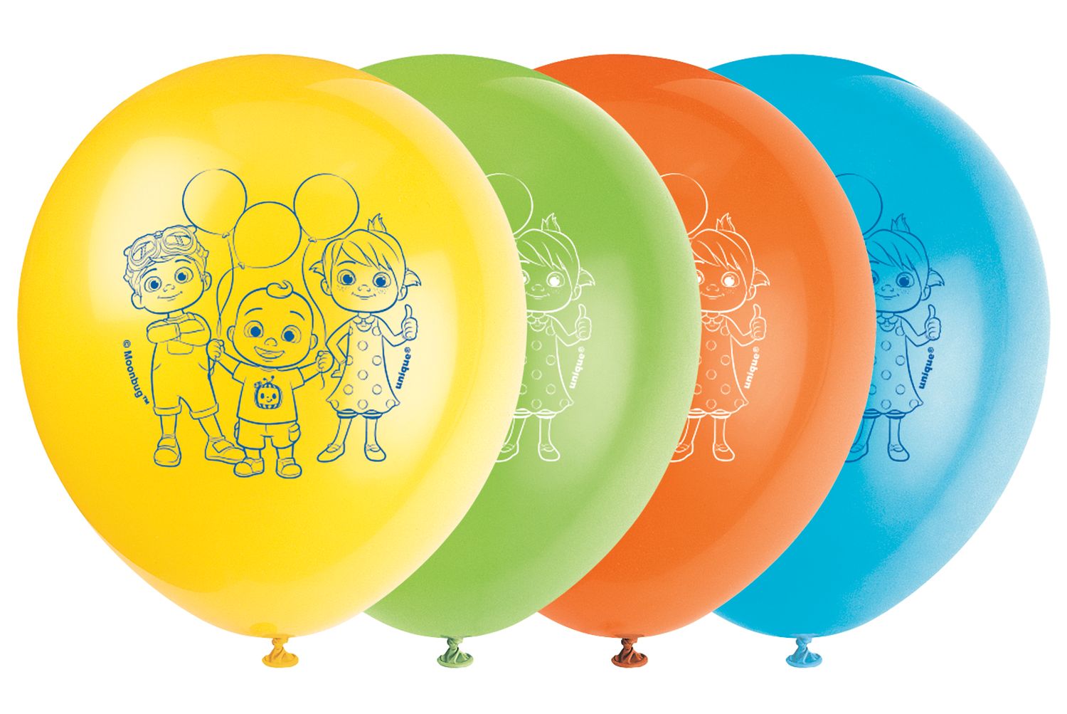 Cocomelon - 12&quot; Latex Balloons 8ct