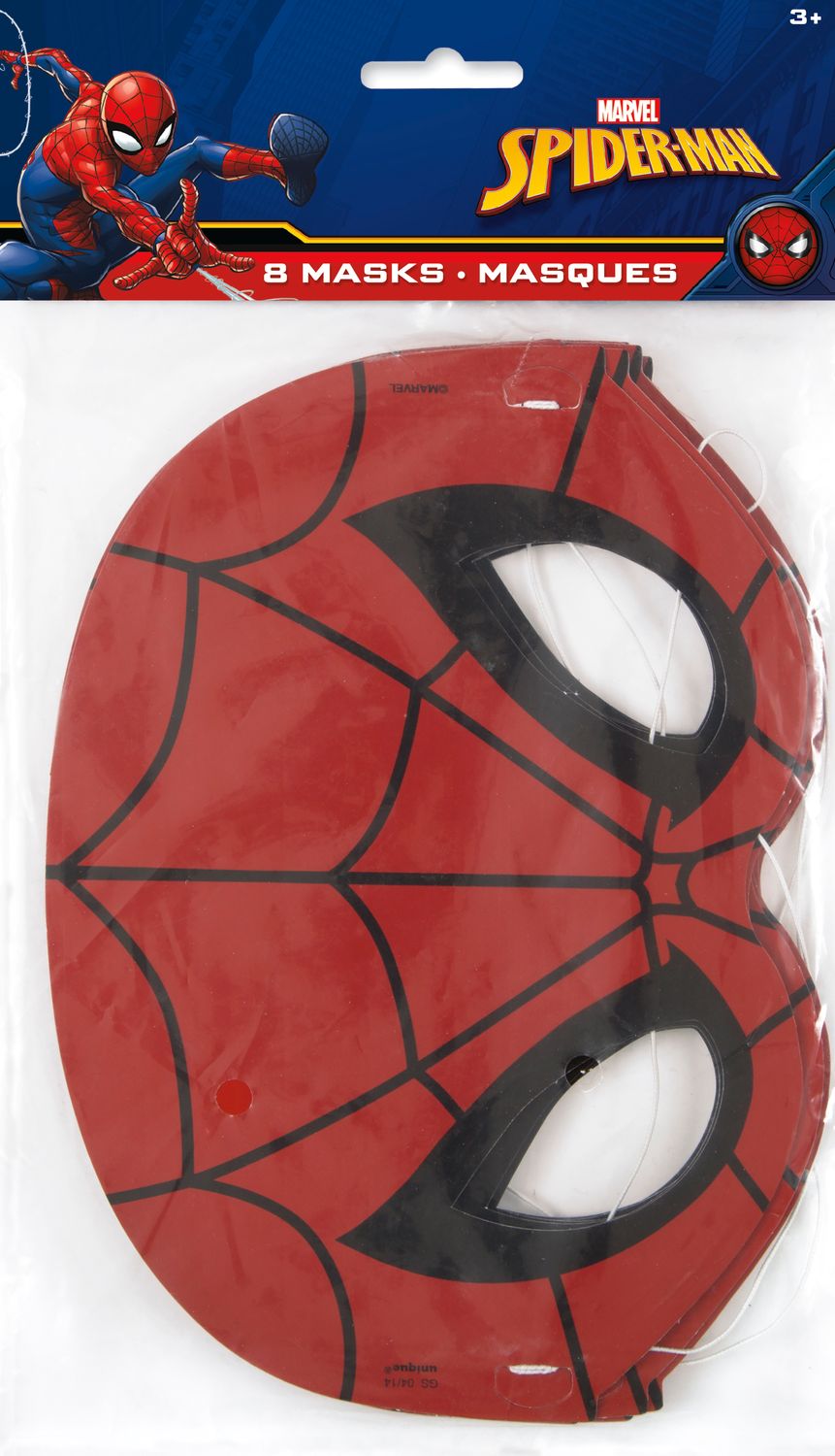 Spider-Man - Favor Mask 8ct