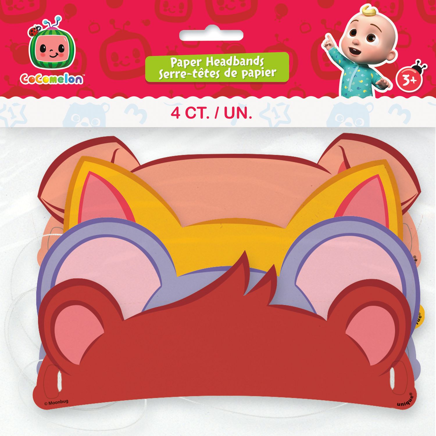 Cocomelon - Headband 4ct