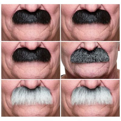 Bushy Mustache 14cm - 