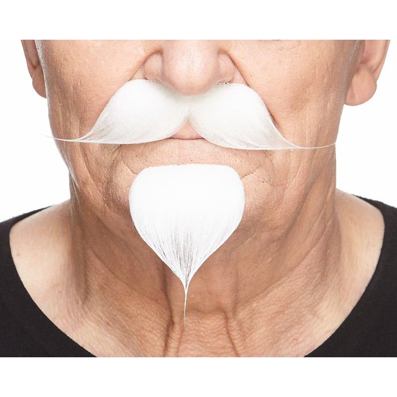 Imperial w/Chin -, Color: White