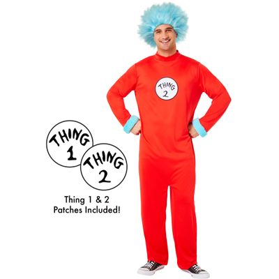 Dr. Seuss - Thing Jumpsuit Adult