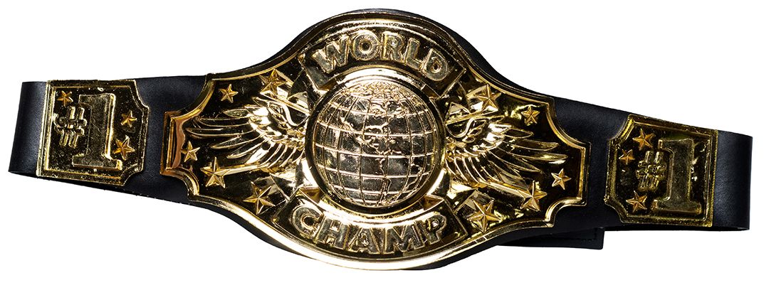 Championship Belt Vinyl &amp; Plastic