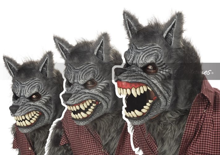 Werewolf Ani-Motion Mask