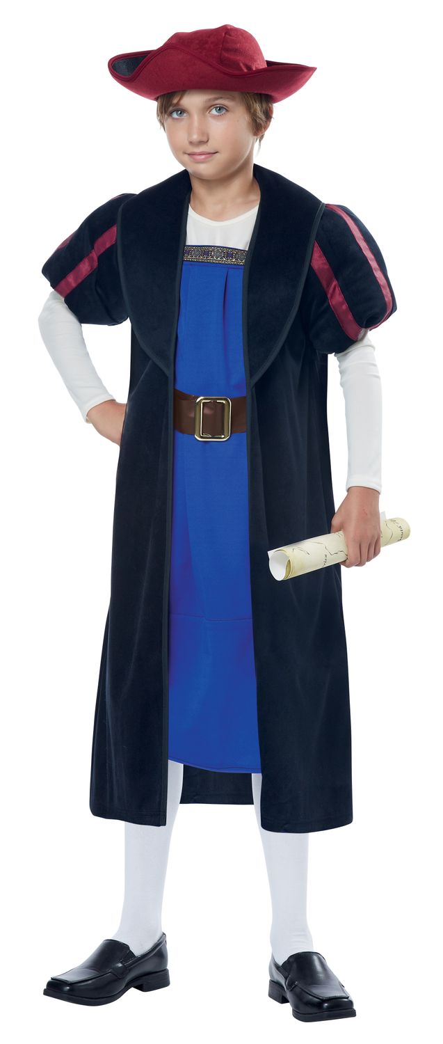 Christopher Columbus, Attribute: Boys, Size: Large 10-12
