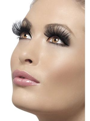 Eyelashes Black 60&#39;s Style Long