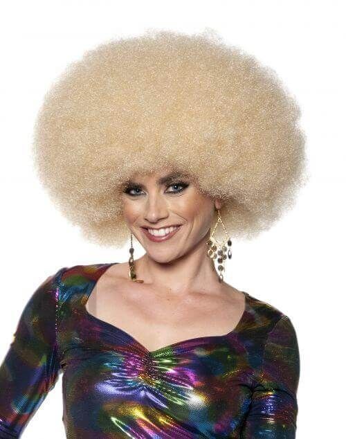 Afro Jumbo Wig- Blonde