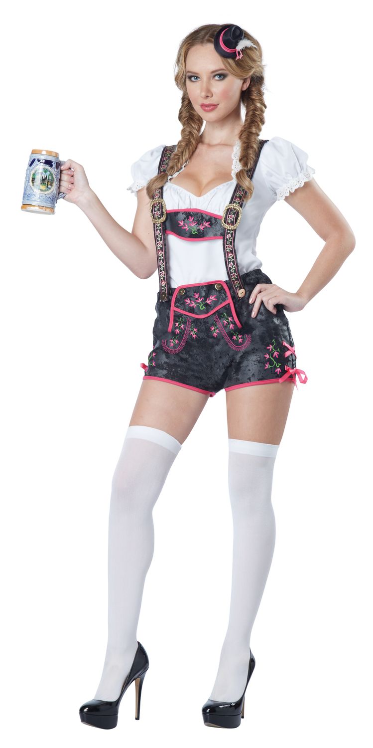 Flirty Lederhosen, Attribute: Womens, Size: Medium 8-10
