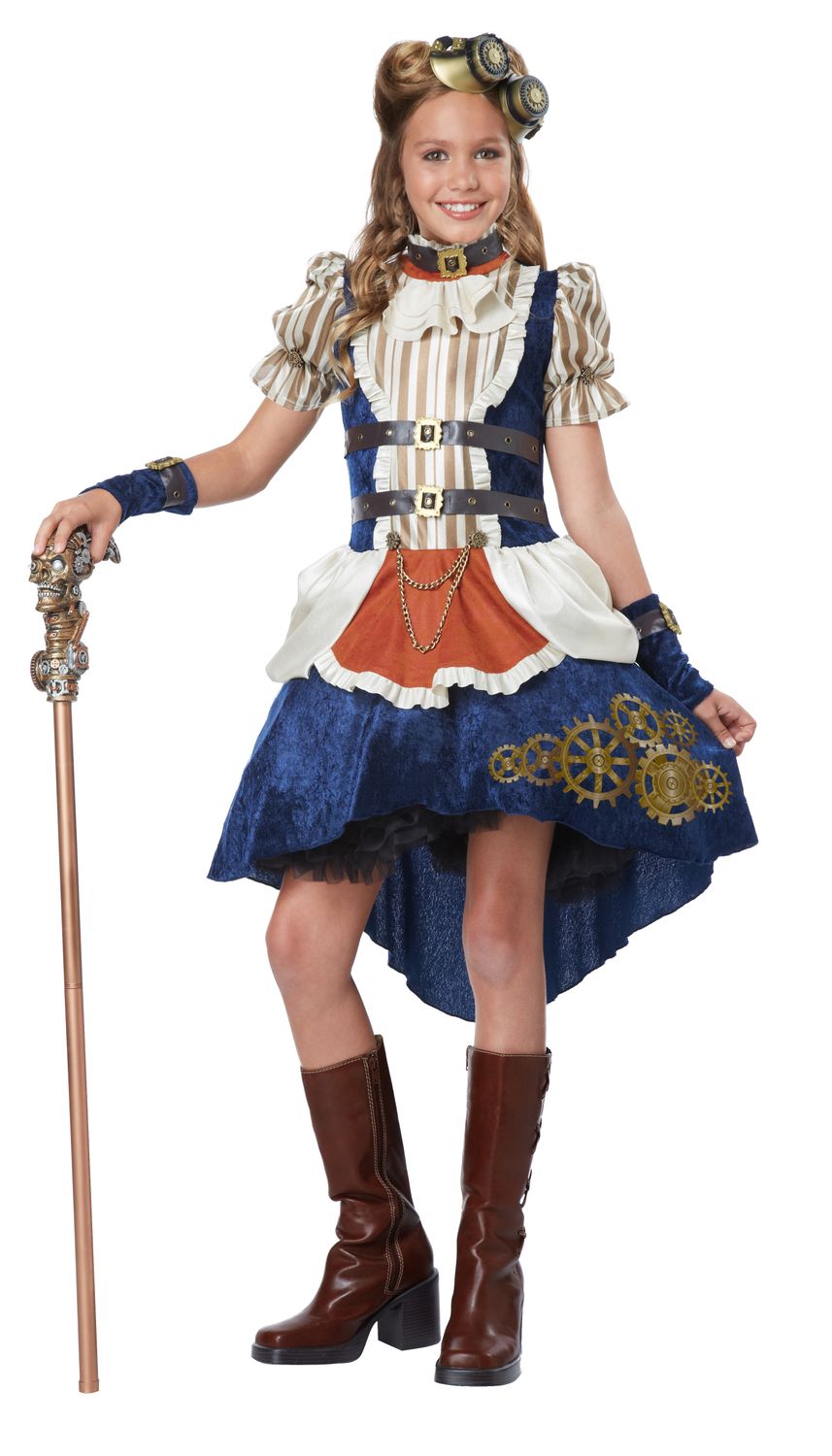 Steampunk Fashion Girl, Attribute: Girls, Size: Large 10-12