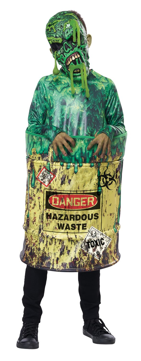 Hazardous Waste Zombie, Attribute: Boys, Size: One Size