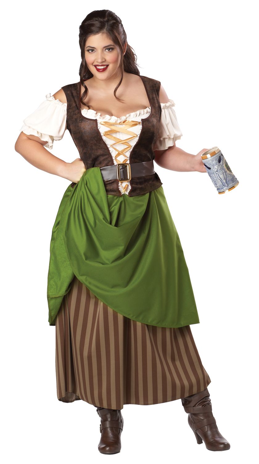 Tavern Maiden Plus, Attribute: Womens, Size: 1XL