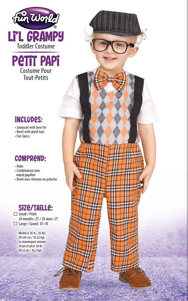 Li&#39;l Grampy, Attribute: Boys, Size: 24Mo-2T