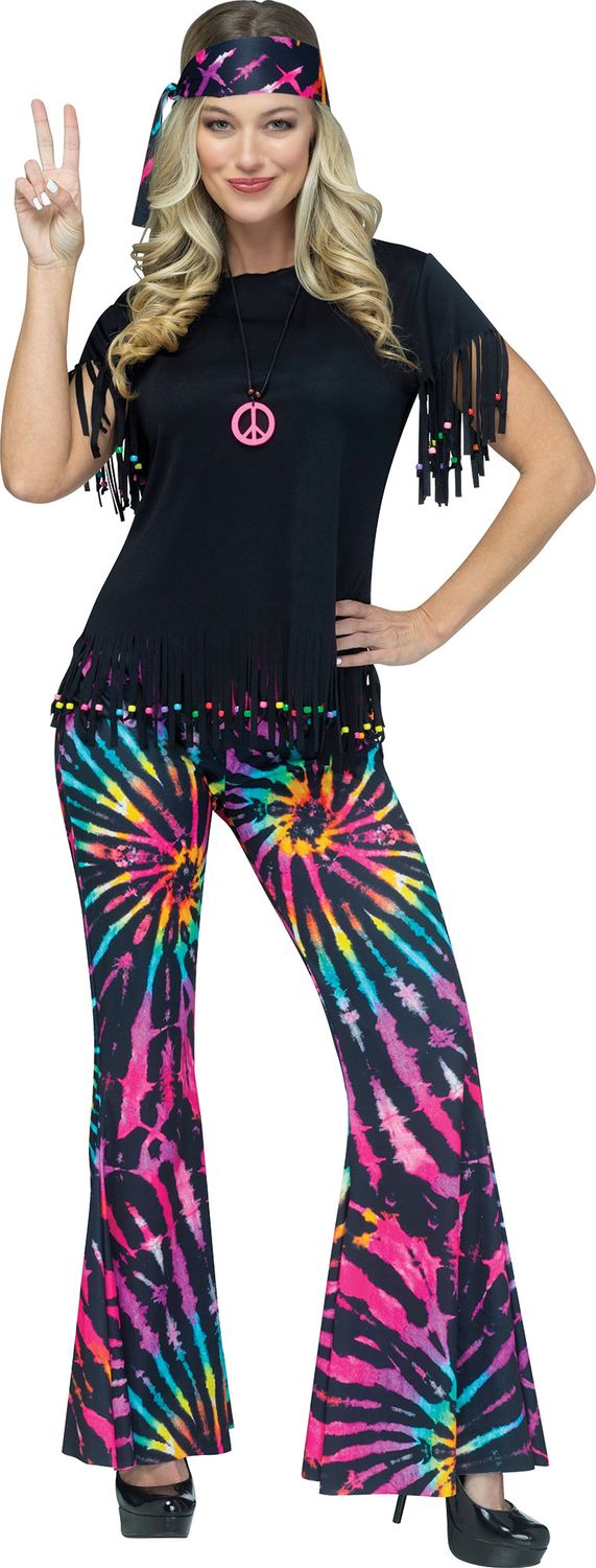 Psychedelic Hippie, Attribute: Womens, Size: M/L (10-14)