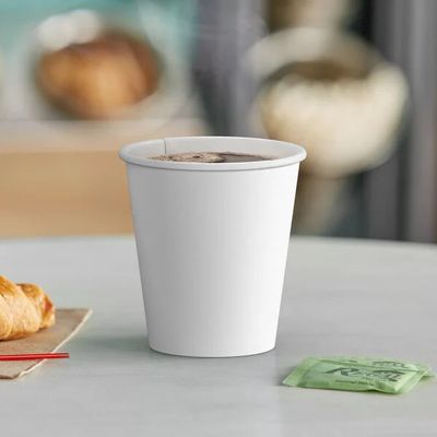 Paper Hot Cups 10oz - White 50ct