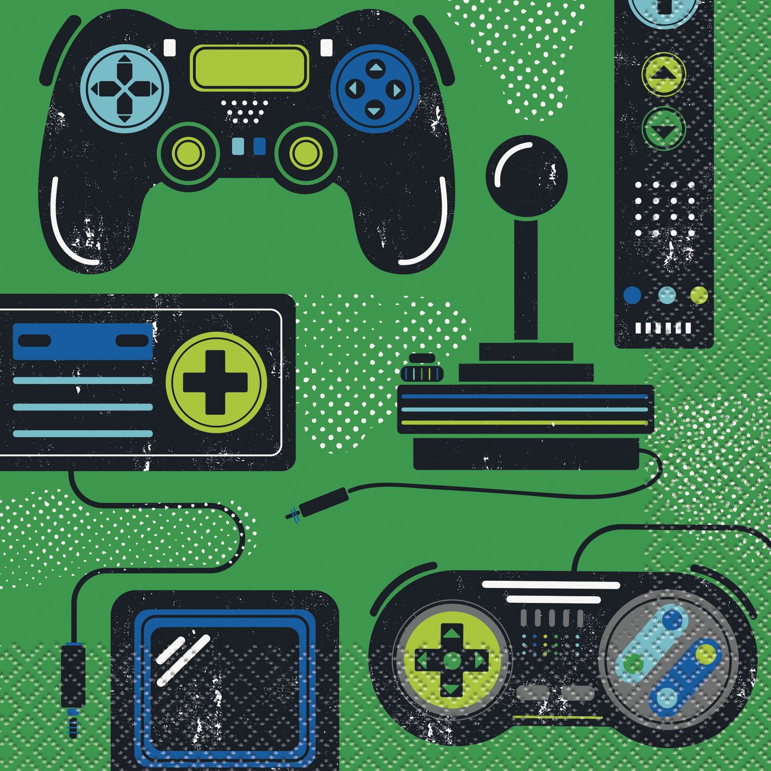 Gamer Birthday Luncheon Napkins 16ct