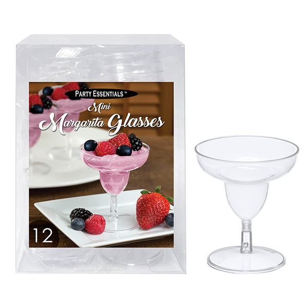 Mini Margarita  2oz - Clear 12Ct