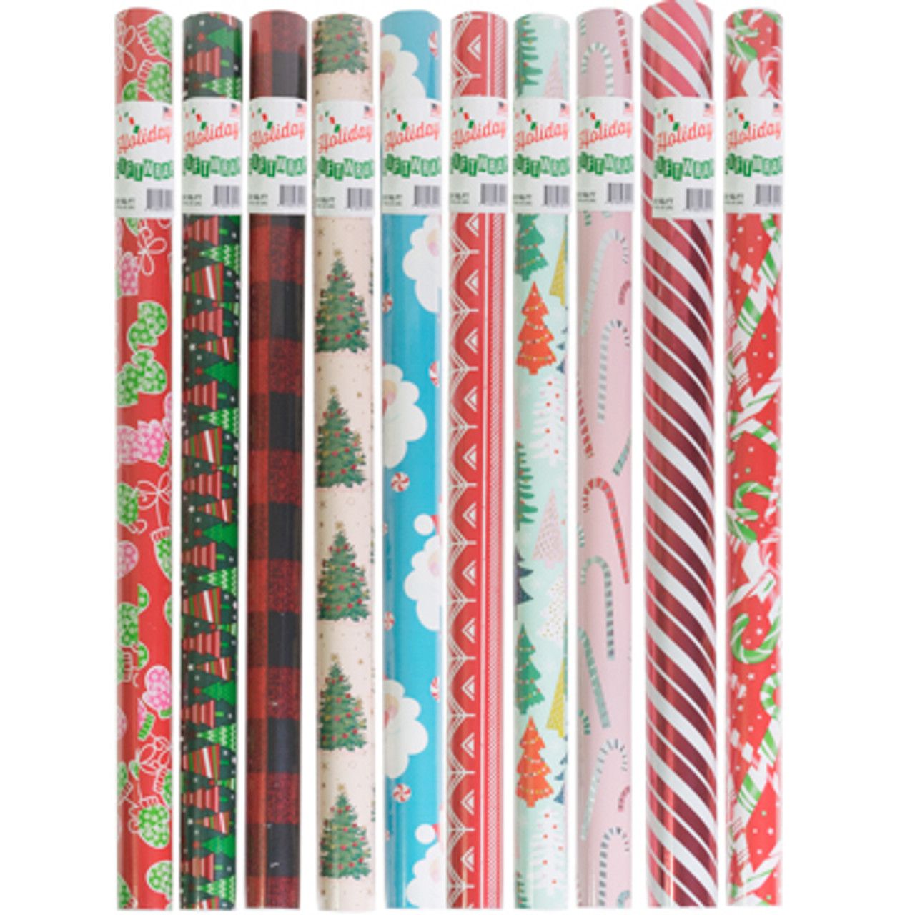 Holiday Gift Wrap 100 Sq Ft - 30&quot; Width
