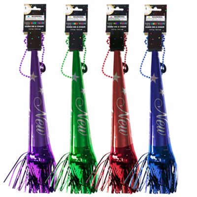 New Year Party Horn Necklace