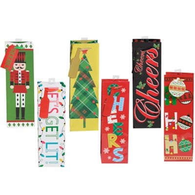 Bottle Bag Christmas Asst